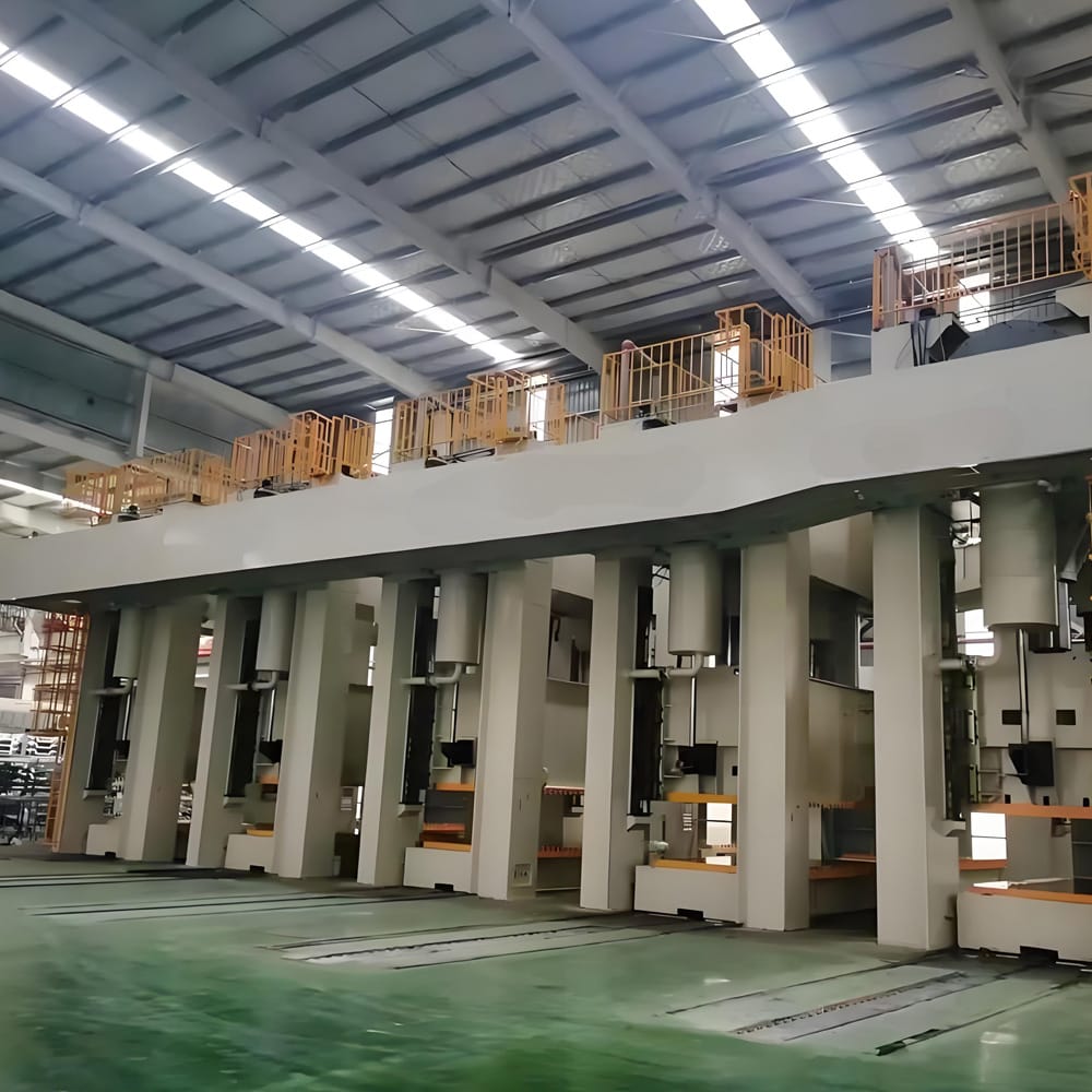 about us servo press manufacturer workshop